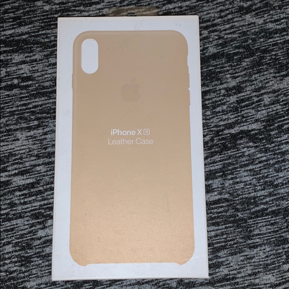 IPhone XR Apple Leather Case